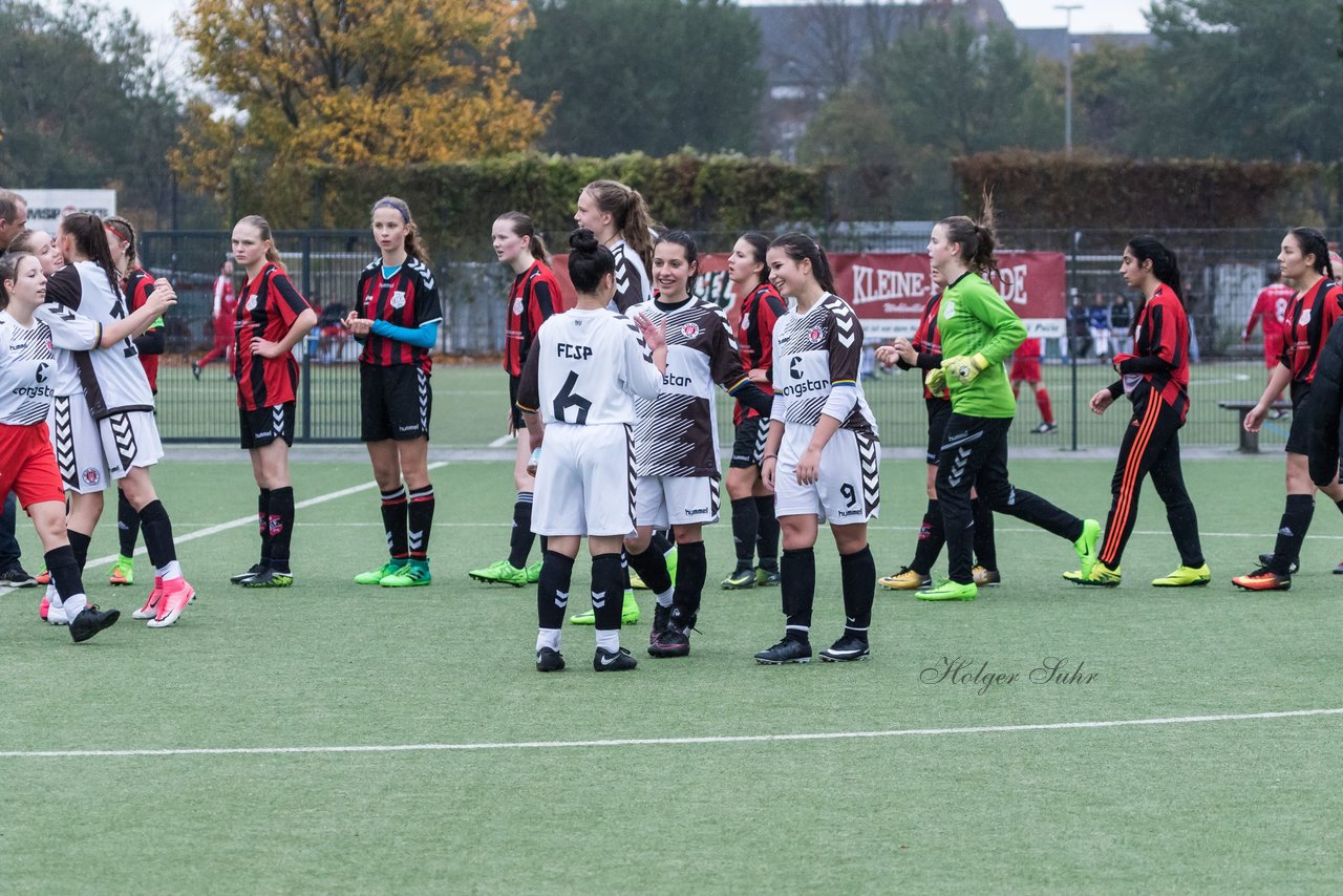 Bild 311 - B-Juniorinnen FC St.Pauli . Braedstrup IF : Ergebnis: 4:1